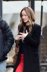 OLIVIA WILDE Out for Lunch with a Friend in London 02/14/2022