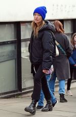OLIVIA WILDE Out in London 02/12/2022