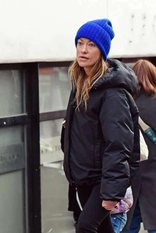 OLIVIA WILDE Out in London 02/12/2022
