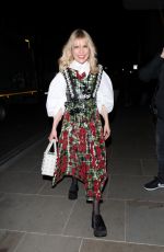 PALOMA FAITH Arrives at Perfect Magazine LFW Party in London 02/21/2022