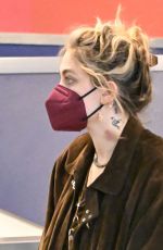 PARIS JACKSON at JFK Airport in New York 02/03/2022