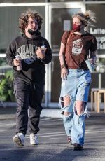 PARIS JACKSON at Moon Juice in Los Angeles 02/22/2022