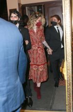 PARIS JACKSON Leaves MJ The Michael Jackson Musical on Broadway in New York 02/01/2022