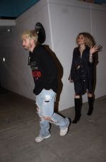 PARIS JACKSON Night Out with a Mystery Guy in West Hollywood 02/13/2022