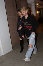 PARIS JACKSON Night Out with a Mystery Guy in West Hollywood 02/13/2022