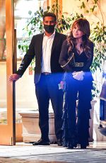 PAULA ABDULE Leaves Sunset Tower in Hollywood 02/11/2022