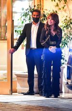 PAULA ABDULE Leaves Sunset Tower in Hollywood 02/11/2022
