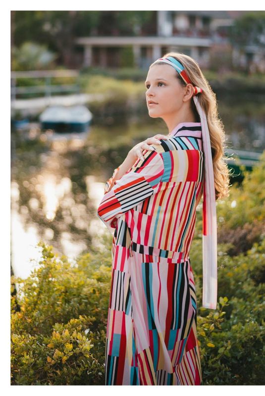 PEYTON KENNEDY at a Photoshoot 02/08/2022