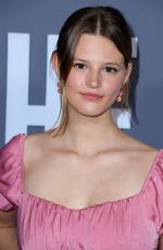 PEYTON KENNEDY at The Dropout Premiere in Los Angeles 02/24/2022