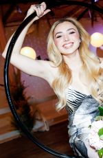 PEYTON LIST at Pley Beauty Pop-up Event in Los Angeles 02/24/2022