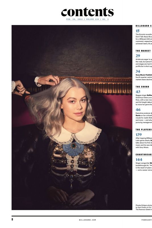 PHOEBE BRIDGERS in Billboard