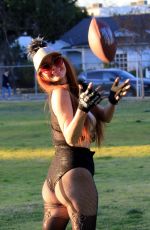 PHOEBE PRICE Out at a Park in Los Angeles 02/11/2022