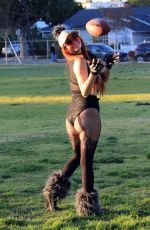 PHOEBE PRICE Out at a Park in Los Angeles 02/11/2022