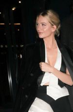 POPPY DELEVINGNE Arrives at Perfect Magazine London Fashion Week Party 02/21/2022