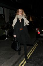 POPPY DELEVINGNE Arrives at Scott