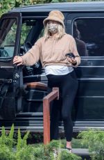 Pregnant JESSICA HART Out in Los Feliz 01/31/2022