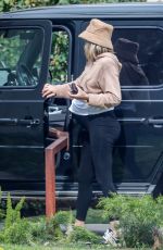 Pregnant JESSICA HART Out in Los Feliz 01/31/2022