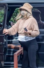 Pregnant JESSICA HART Out in Los Feliz 01/31/2022