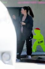 Pregnant LAUREN PARSEKIAN Out in Los Angeles 02/03/2022