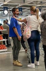 Pregnant MIA GOTH and Shia Labeouf at IKEA Store in Burbank 02/19/2022