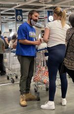 Pregnant MIA GOTH and Shia Labeouf at IKEA Store in Burbank 02/19/2022
