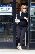 Pregnant MIA GOTH at Container Store in Pasadena 01/31/2022