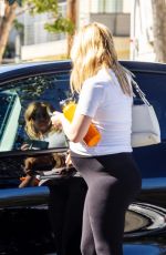 Pregnant MIA GOTH Picks Up Lunch in Pasadena 02/07/2022