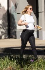 Pregnant MIA GOTH Picks Up Lunch in Pasadena 02/07/2022