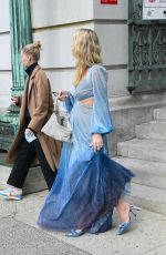 Pregnant NICKY HILTON at PatBO Fashion Show in New York 02/12/2022