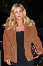 Pregnant NICKY HILTON Out for Dinner at Craig