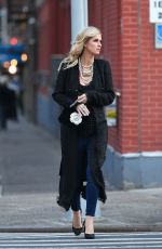 Pregnant NICKY HILTON Out in New York 02/10/2022