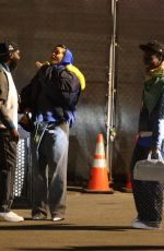 Pregnant RIHANNA and ASAP Rocky at Super Bowl at SoFi Stadium in Inglewood 02/13/2022