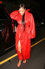 Pregnant RIHANNA and Asap Rocky Out for Dinner at Giorgio Baldi in Santa Monica 02/12/2022