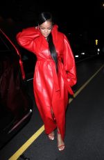 Pregnant RIHANNA and Asap Rocky Out for Dinner at Giorgio Baldi in Santa Monica 02/12/2022