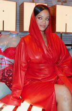 Pregnant RIHANNA at Savage x Fenty Store Opening in Los Angeles 02/12/2022