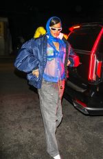 Pregnant RIHANNA Out for Dinner at Nobu in Los Angeles 02/13/2022