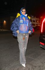 Pregnant RIHANNA Out for Dinner at Nobu in Los Angeles 02/13/2022
