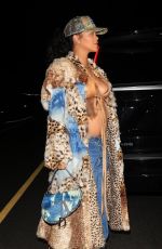 Pregnant RIHANNA Out for Late Dinner at Giorgio Baldi in Santa Monica 02/09/2022