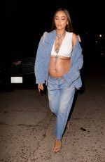 Pregnant SHAY MITCHELL Arrives at Drake