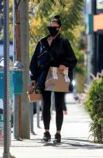 Pregnant SHAY MITCHELL at Croft Alley in West Hollywood 02/26/2022