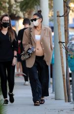 Pregnant SHAY MITCHELL Out in Los Angeles 02/11/2022
