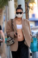 Pregnant SHAY MITCHELL Out in Los Angeles 02/11/2022