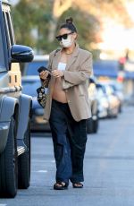 Pregnant SHAY MITCHELL Out in Los Angeles 02/11/2022