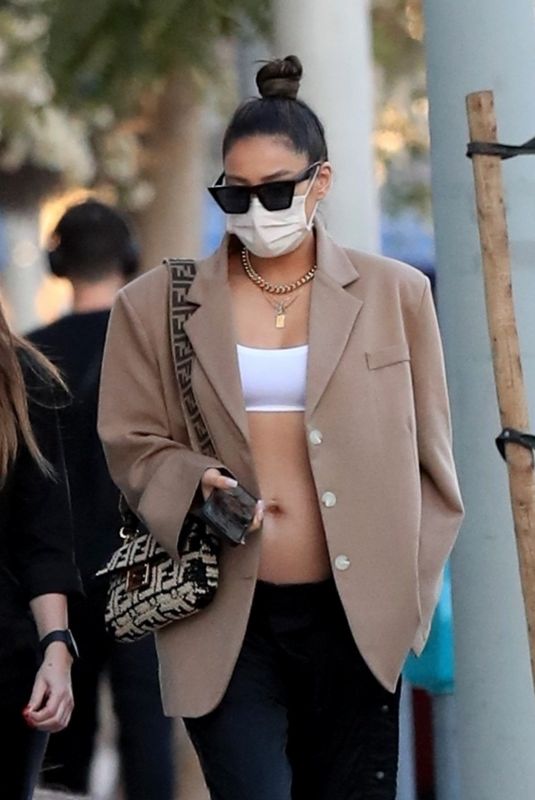Pregnant SHAY MITCHELL Out in Los Angeles 02/11/2022
