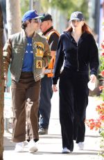 Pregnant SOPHIE TURNER and Joe Jonas Out in Los Angeles 02/17/2022