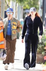 Pregnant SOPHIE TURNER and Joe Jonas Out in Los Angeles 02/17/2022