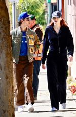Pregnant SOPHIE TURNER and Joe Jonas Out in West Hollywood 02/17/2022