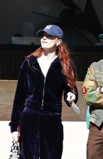 Pregnant SOPHIE TURNER and Joe Jonas Out in West Hollywood 02/17/2022