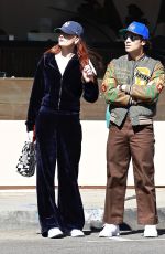 Pregnant SOPHIE TURNER and Joe Jonas Out in West Hollywood 02/17/2022