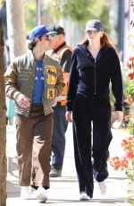Pregnant SOPHIE TURNER and Joe Jonas Out in West Hollywood 02/17/2022